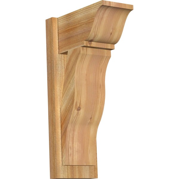 Ekena Millwork Funston Traditional Rough Sawn Outlooker, Western Red Cedar, 8"W x 14"D x 26"H OUT08X14X26FST01RWR - main